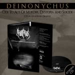 DEINONYCHUS Ode To Acts Of Murder, Dystopia And Suicide A5 DIGIPAK CD