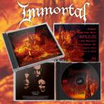 IMMORTAL Damned in Black (Alternative Artwork) CD