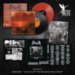 SARCASM A Touch Of The Burning Red Sunset BLACK LP