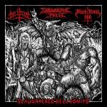 SLAUGHTERED PRIEST / HELLROT / BLACK VOMIT 666 Slaughtered Hell Vomits CD