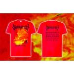 DAMNATION Rebel Souls T-SHIRT L RED