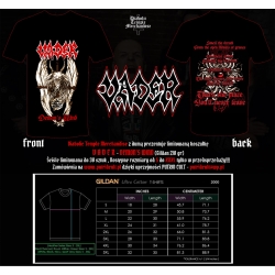 VADER Demon's Wind T-SHIRT (XL) PRE-ORDER