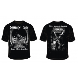 DAMAGE CASE Heavy metal Sacrifice T-SHIRT L