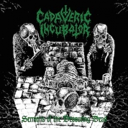 CADAVERIC INCUBATOR Sermons Of The Devouring Dead DARK GREEN GALAXY LP