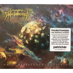 PHLEBOTOMIZED Pain Resistance Suffering DIGIPAK CD