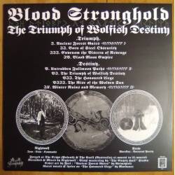 BLOOD STRONGHOLD The Triumph of Wolfish Destiny CLEAR/MARBLE LP