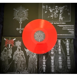 TOWARDS HELLFIRE Inquisitors of Blasphemy RED LP