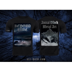 BEYOND TIME Astral Black Metal Art T-SHIRT XL