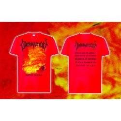 DAMNATION Rebel Souls T-SHIRT XL RED
