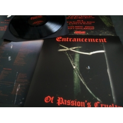 ENTRANCEMENT Of Passion's Cruelty BLACK LP